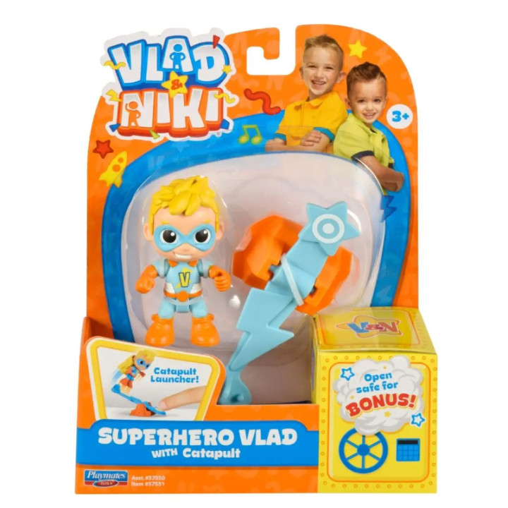 Игрушка Vlad & Niki Superhero Niki with Catapult