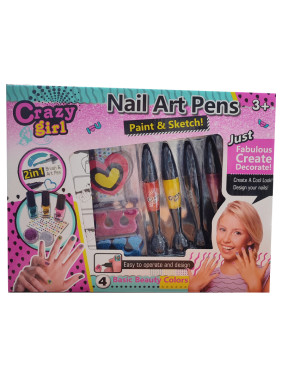 Набор для маникюра "Crazy girl" Nail art pens