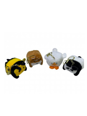 Мягкая игрушка брелок Капибара куб (микс) Мягкая игрушка брелок Капибара куб (микс)