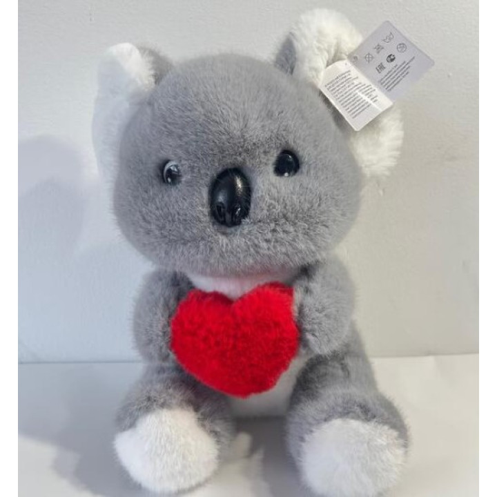 Мягкие игрушки Панда с сердцем (микс)