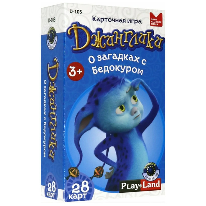 Настольная игра Play Land Джинглики. О загадках с Бедокуром 