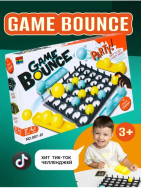 Настольные игры для детей и взрослых 5+ / Прыгающие шарики пинг понг Game Bounce