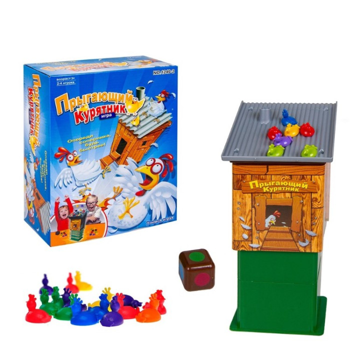 Настольная игра Прыгающий курятник
