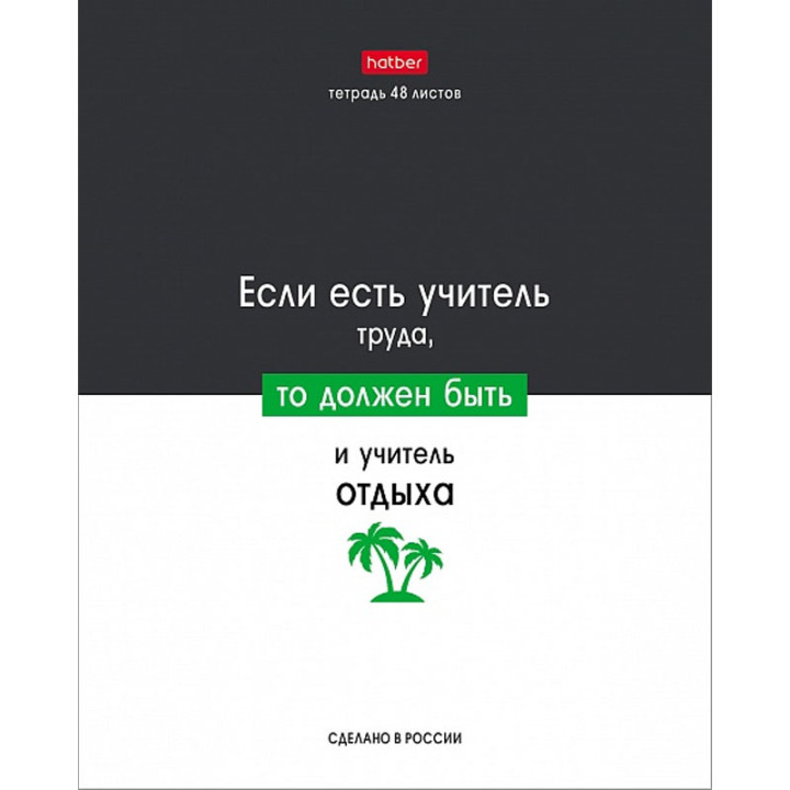 Тетрадь 48 листов А5ф клетка 65г/кв, на скобе 10 диз в коробке "Люблю школу"