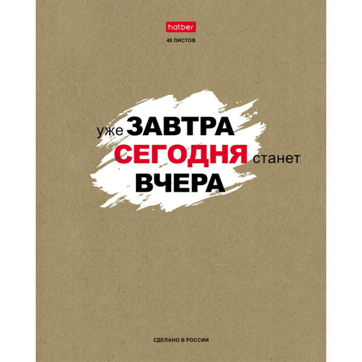 Тетрадь 48 листов А5ф линия 65г/кв, на скобе 5 диз в блоке "Истинные истины"