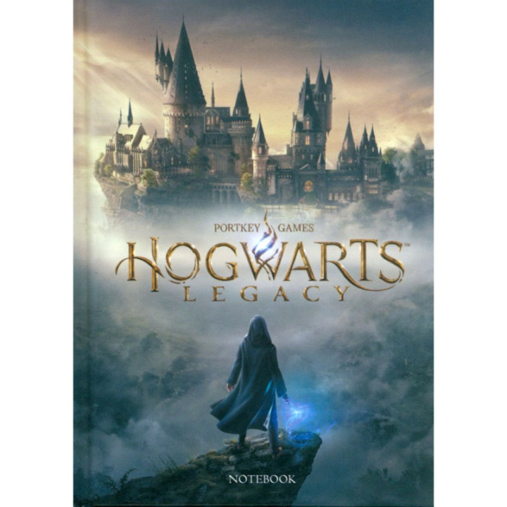 Записная книжка 48л А6ф клетка тв.пер.глянц.ламин "Hogwarts Legacy Гарри Поттер" (Disney)