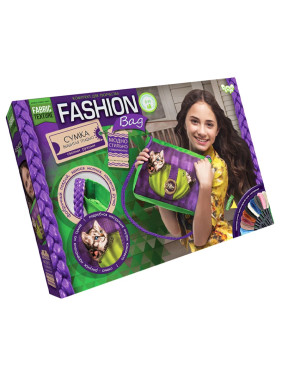 Danko Toys Набор для вышивки гладью Fashion Bag Киса