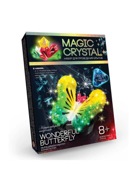 Набор Danko Toys Magic Crystal Нерукотворное искусство № 5 Wonderful butterfly, 5 экспериментов