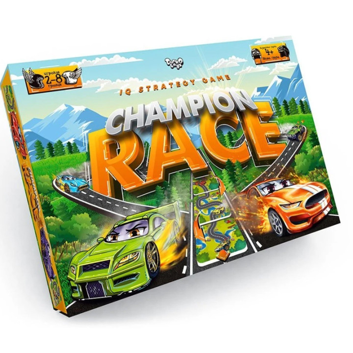 Настольная игра Kimi Champion Race Разноцветная