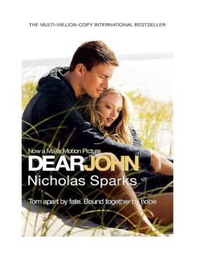 Dear John Nicholas Sparks Book New Paperback Novel