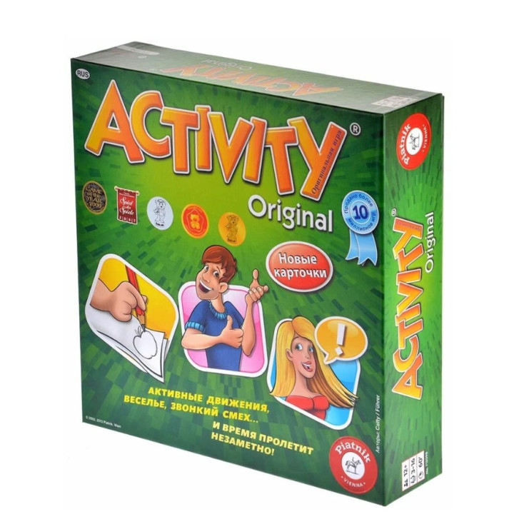 Настольная игра "Activity 3", для вечеринок, ассоциация, для всей семьи Настольная игра "Activity 3", для вечеринок, ассоциация, для всей семьи