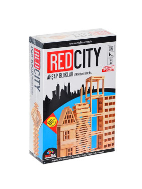 Red City Ahşap Bloklar Деревянные блоки