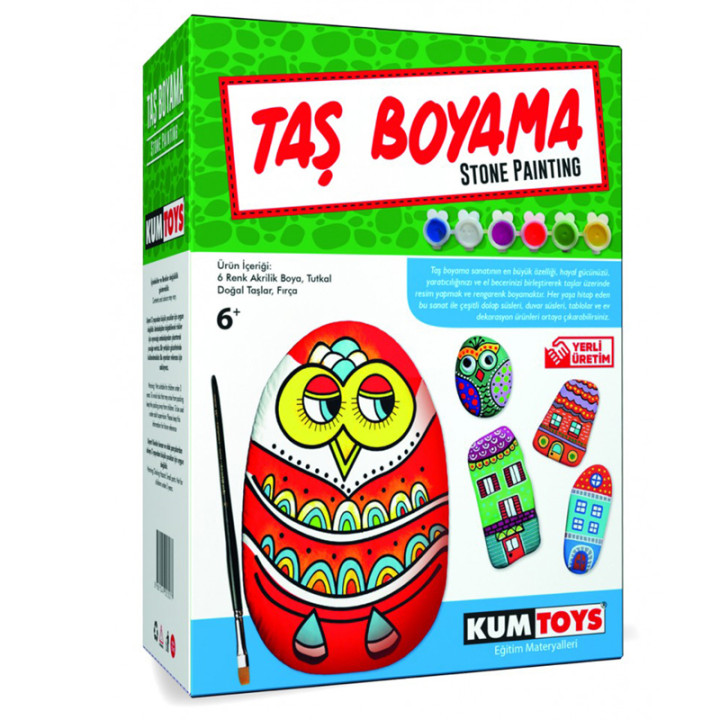 Taş boyama KUMTOYS Красить камни -TR