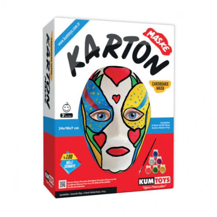 REDKA KARTON MASKE SETİ