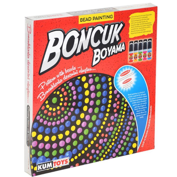 Boncuk boyama KUMTOYS красить бусы -TR