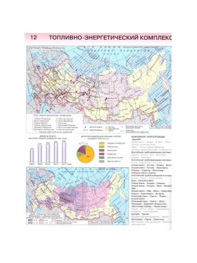 Атлас+к/к 9кл Экономическая и социальная география России