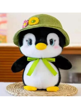 Мягкая игрушка Пингвин в панамке 25 см