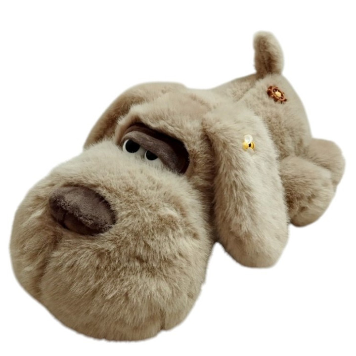 Мягкая игрушка Щенок 35см светло коричневый Мягкая игрушка Щенок 35см светло коричневый