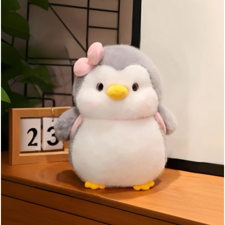 Мягкая игрушка Пингвин с рюкзачком 25 см Мягкая игрушка Пингвин с рюкзачком 25 см