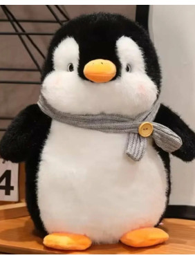 Мягкая игрушка Пингвин с шарфиком 25 см Мягкая игрушка Пингвин с шарфиком 25 см