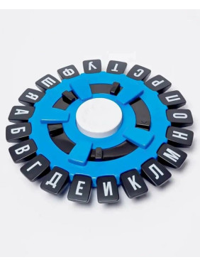 Настольная игра "Словомания", синяя, для развития словарного запаса