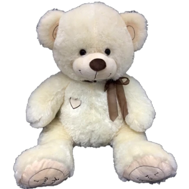 Мягкая игрушка Медведь с бантом 38-48см ХХХ1220