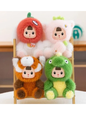 Мягкая игрушка Куколка в мягком костюме зверят 