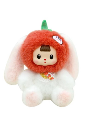 Мягкая игрушка Куколка в мягком костюме зверят 