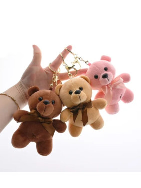 Мягкая игрушка брелок милый мишка 