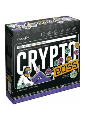 Настольная экономическая игра "Криптобосс"