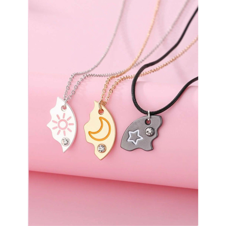 Парные подвески для сестёр, подруг 