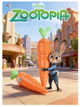 Ручка морковка зверополис