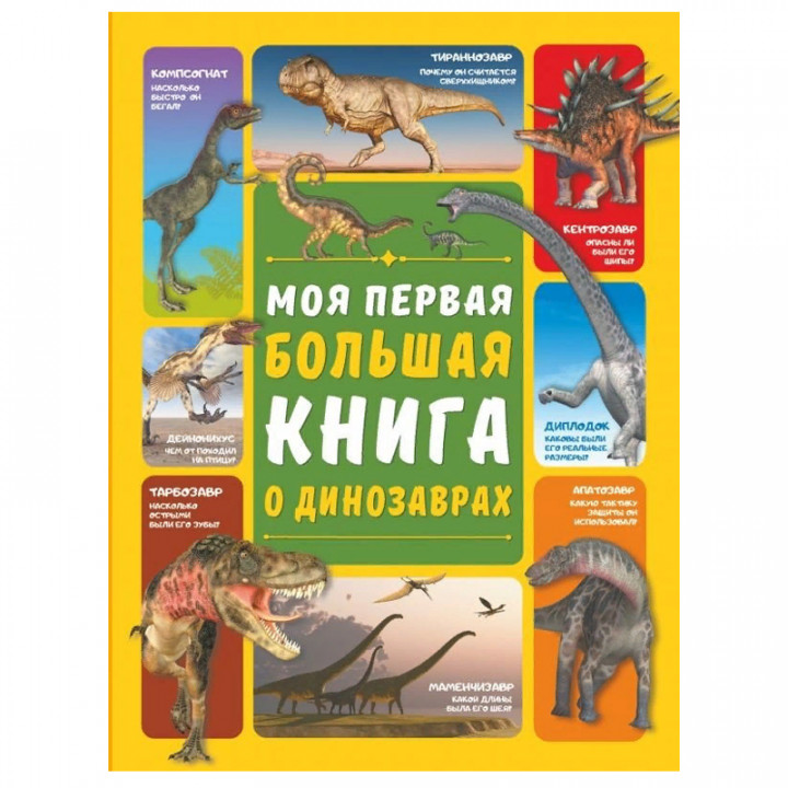  Моя первая большая книга о динозаврах