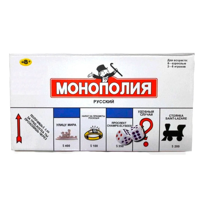 Настольная игра Монополия русский