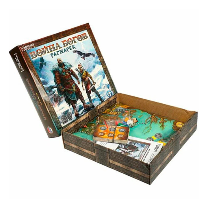 Умные игры Настольная игра-ходилка Война богов Рагнарёк Умные игры Настольная игра-ходилка Война богов Рагнарёк