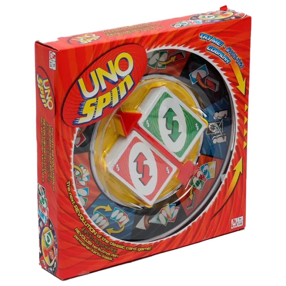 Настольная игра UNO spin 7+ No.0129