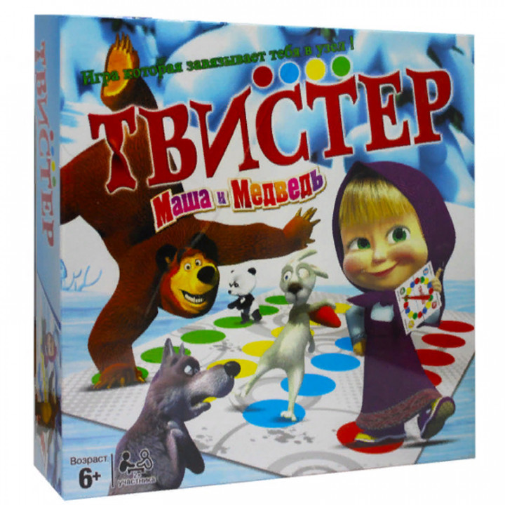 Игра Твистер Маша и медведь 6201