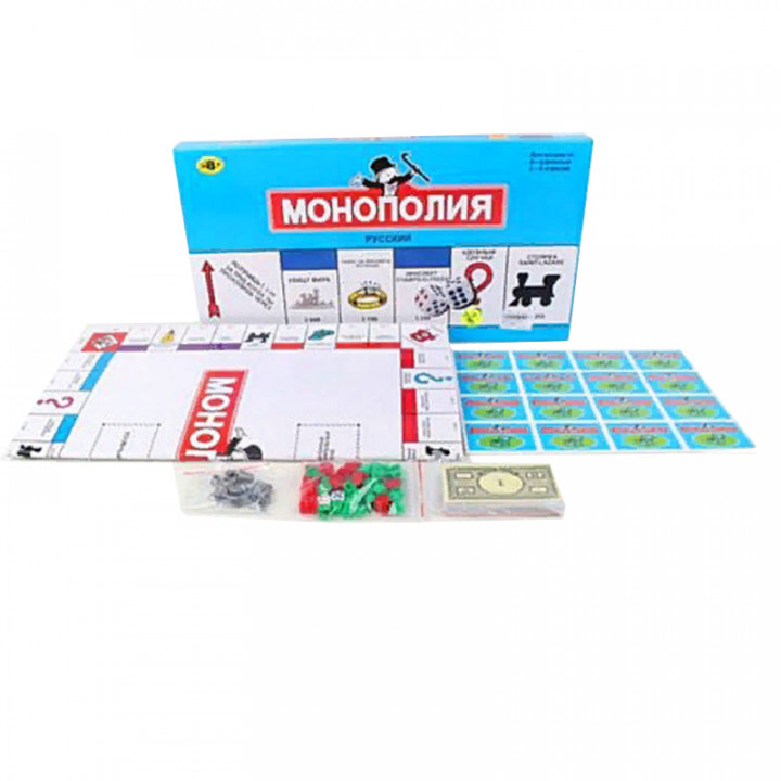 Настольная игра Монополия NO:55302R(55301R)