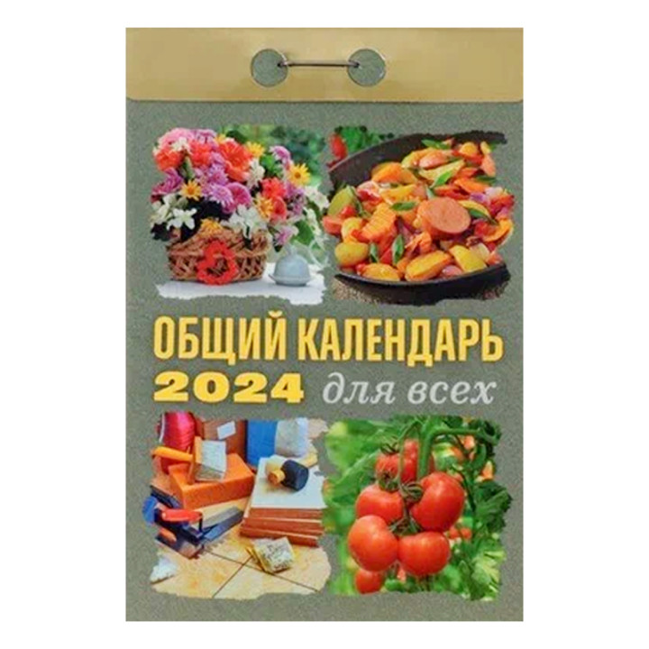 Календарь отрывной 2024 "Общий"