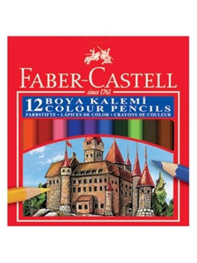 Faber-Castell 12 цветов средние карандаши