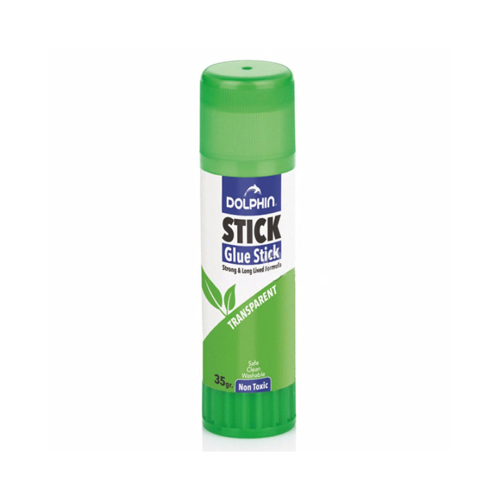 Клей Dolphin прозрачный Glue stick 35 гр