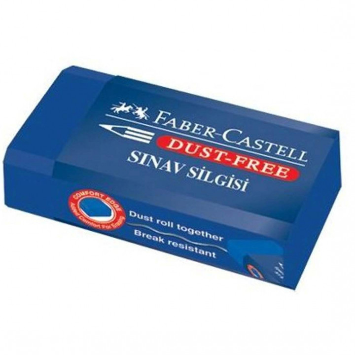 Стирательная резинка Faber Castell Blue Exam Medium 187270