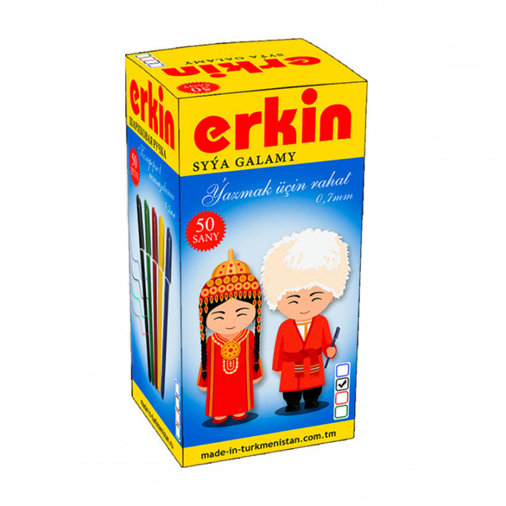 Ручка шариковая ERKIN Made in Marу