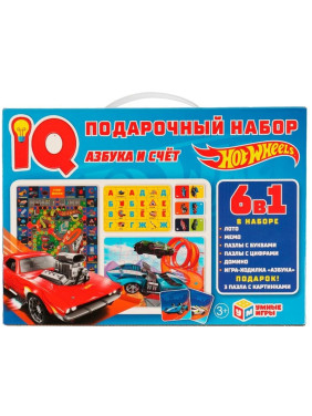 Развивающий игровой набор IQ - 6 в 1 Азбука и счёт серия Умные игры