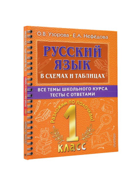 Русский язык в схемах и таблицах. Все темы школьного курса 1 класса с тестами.